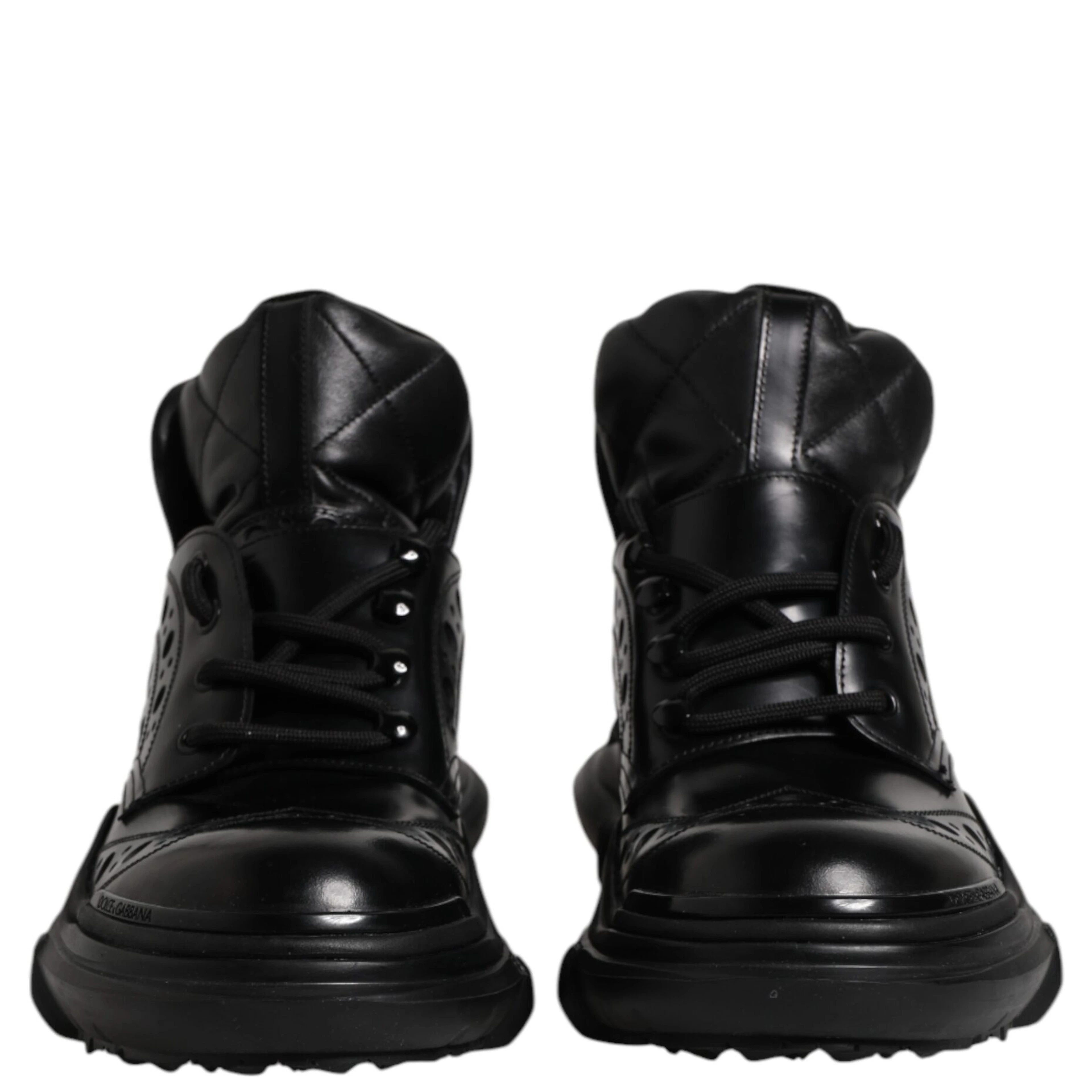 Black Leather Casual Mens Ankle Boots Shoes