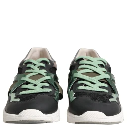 Multicolor Lace Up Low Top Sneakers Shoes