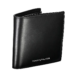 محفظة جلدية سوداء