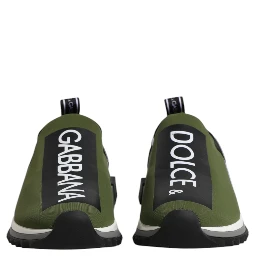 Green Black Slip On Sorrento Sneakers Shoes