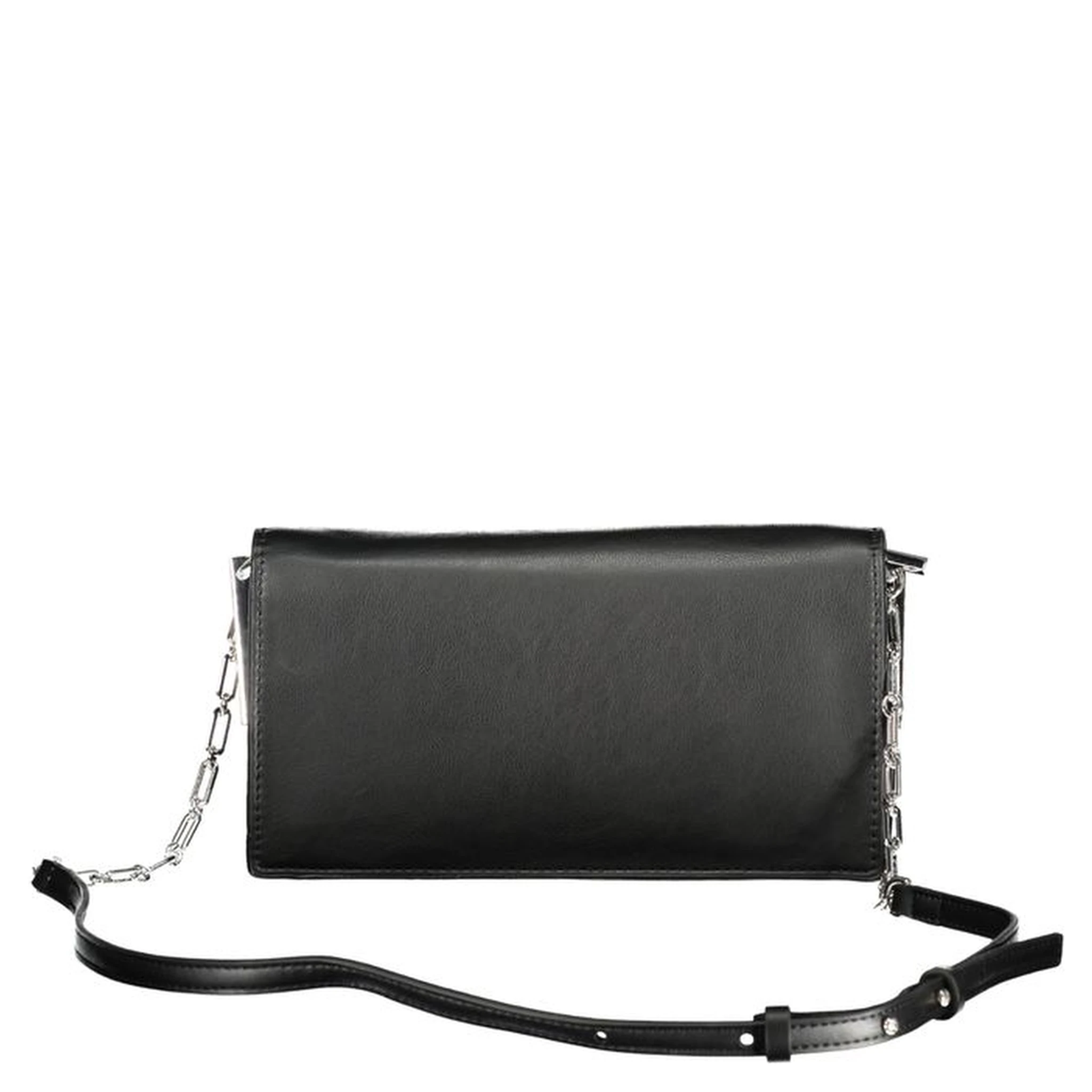 Black Polyester Handbag