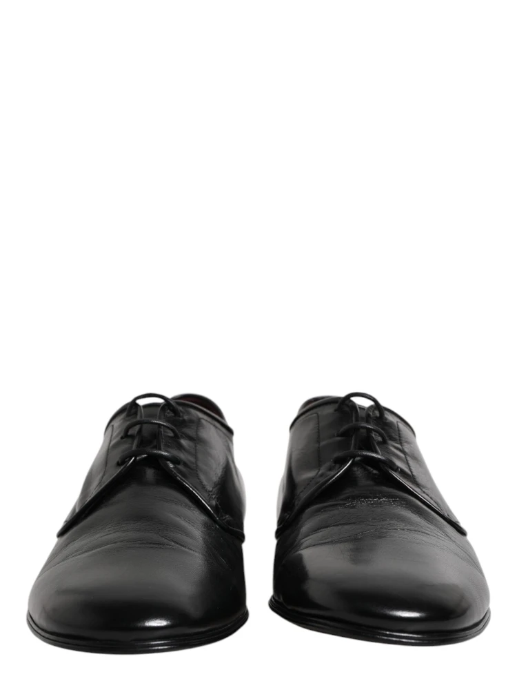 Black Leather Lace Up Derby Dress Formal Shoes alternative