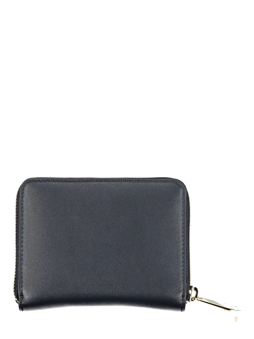 Blue Polyester Wallet