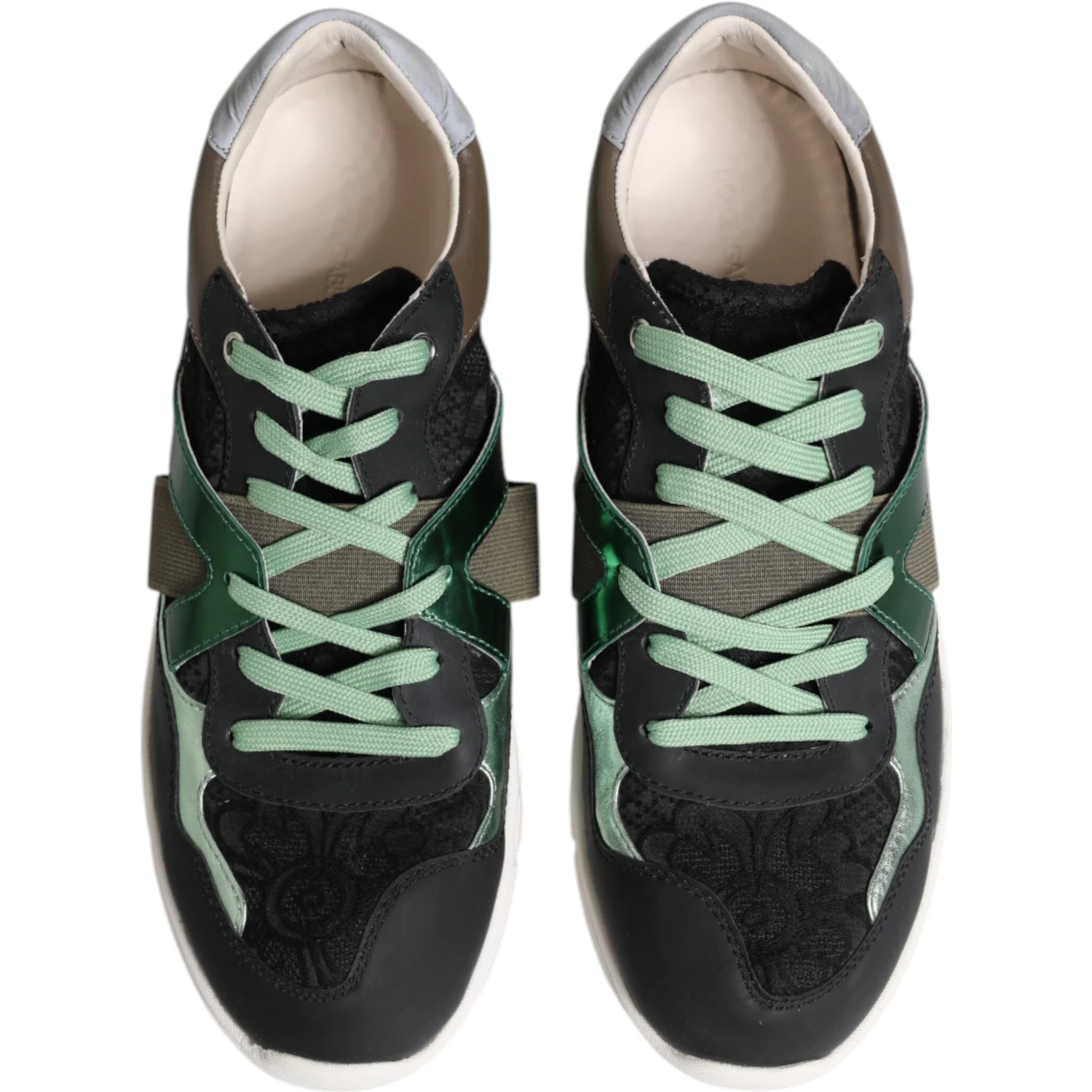 Multicolor Lace Up Low Top Sneakers Shoes