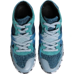 Multicolor Lace Up Low Top Men Sneakers Shoes