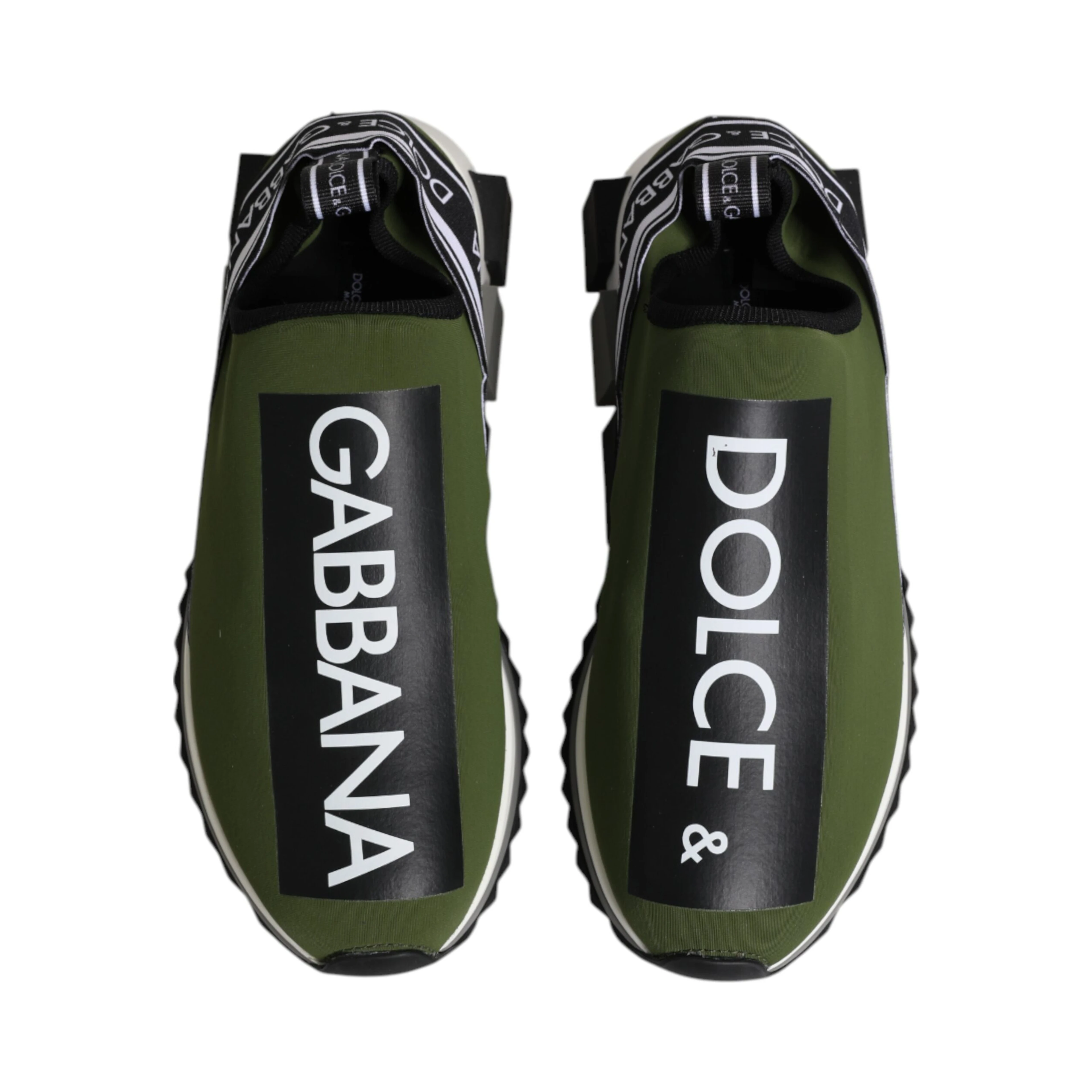Green Black Slip On Sorrento Sneakers Shoes