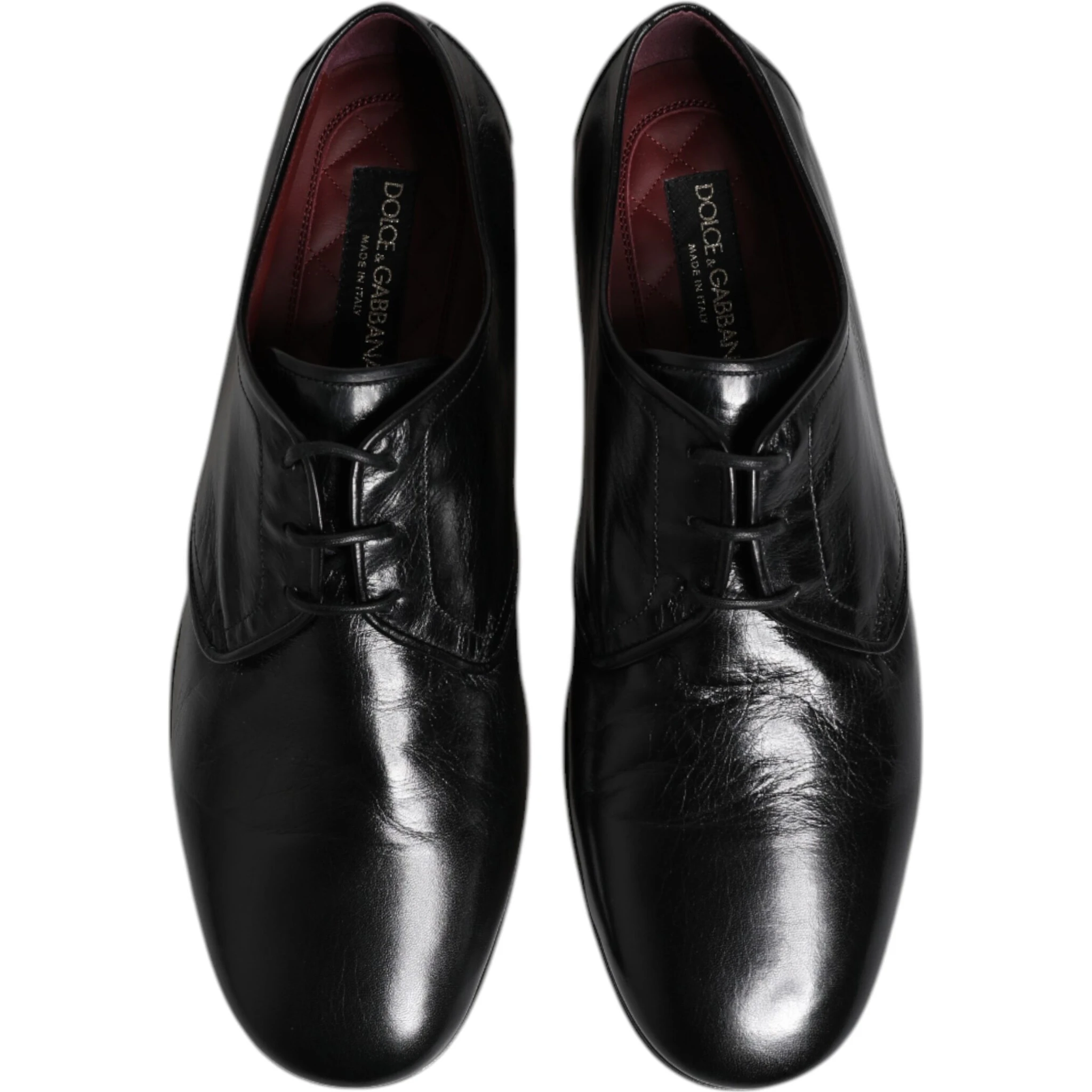 Black Leather Lace Up Derby Dress Formal Shoes