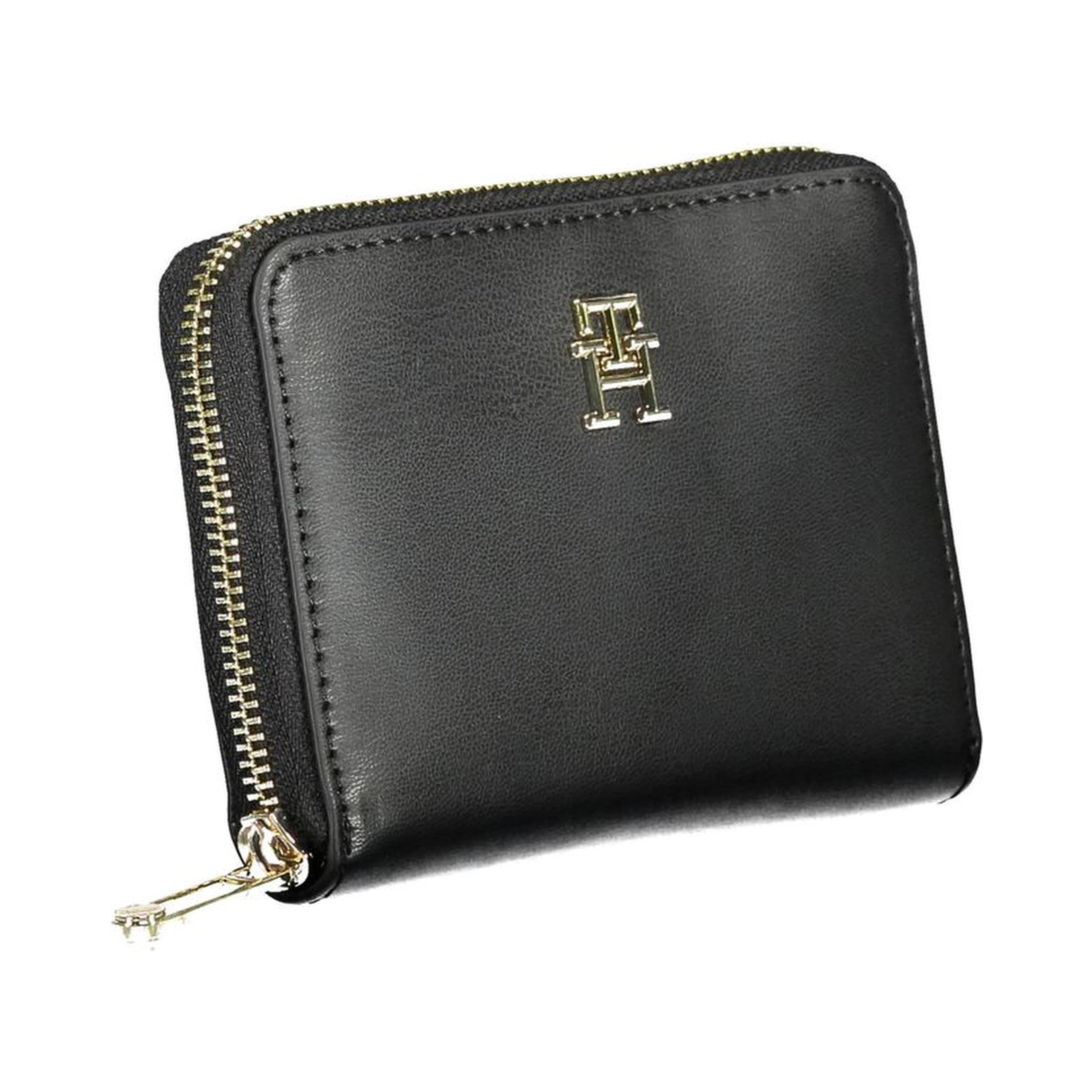 Black Polyurethane Women Wallet