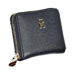 Blue Polyester Wallet