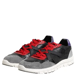 Multicolor Lace Up Low Top Men Sneakers Shoes