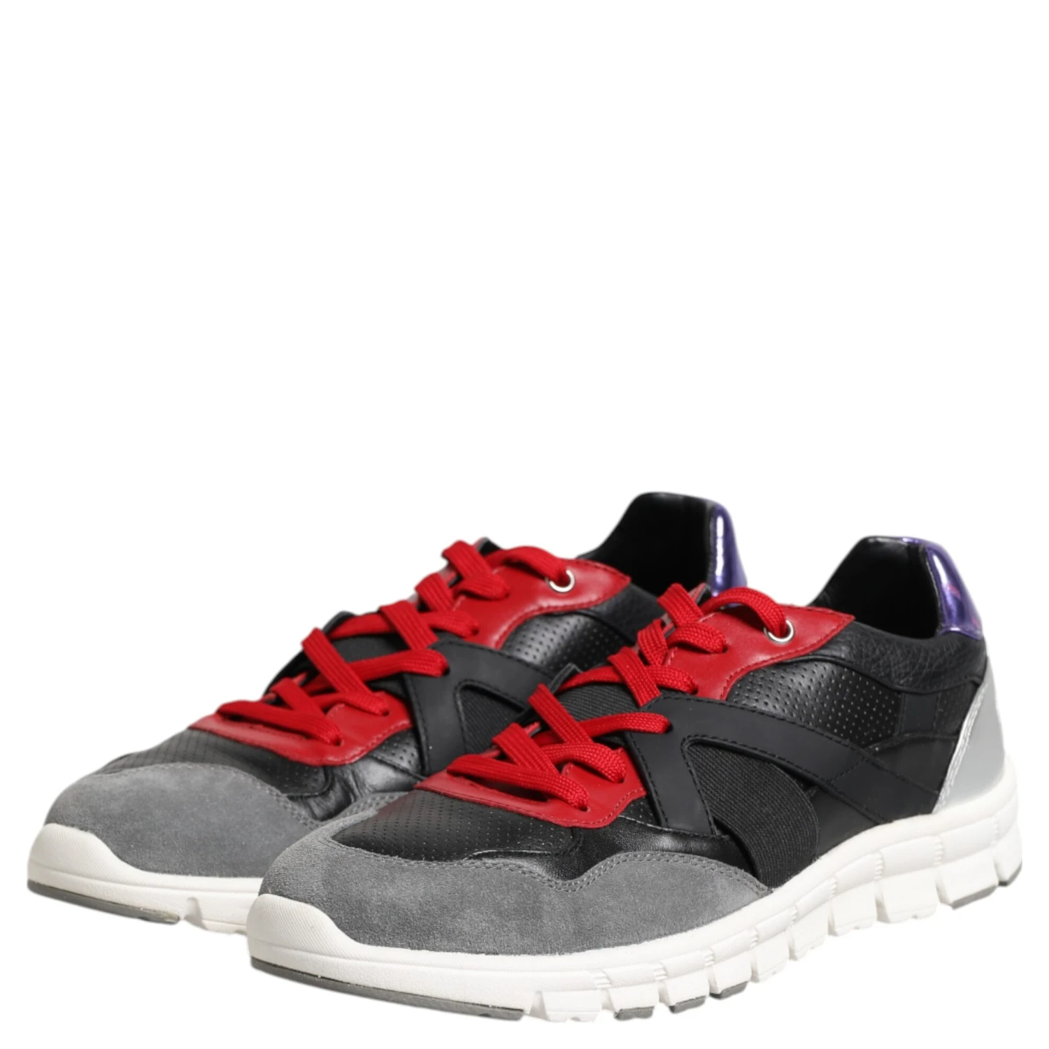 Multicolor Lace Up Low Top Men Sneakers Shoes