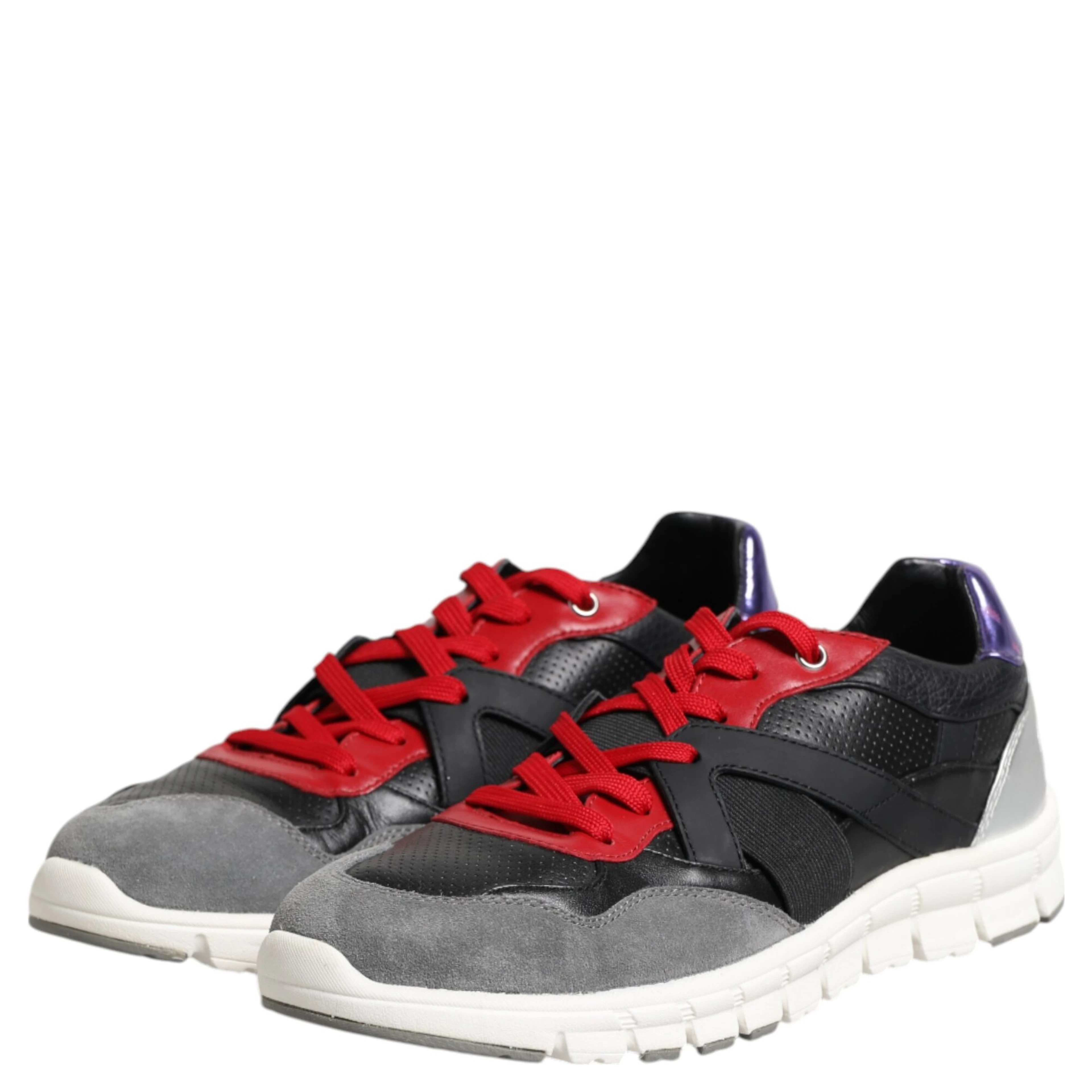 Multicolor Lace Up Low Top Men Sneakers Shoes