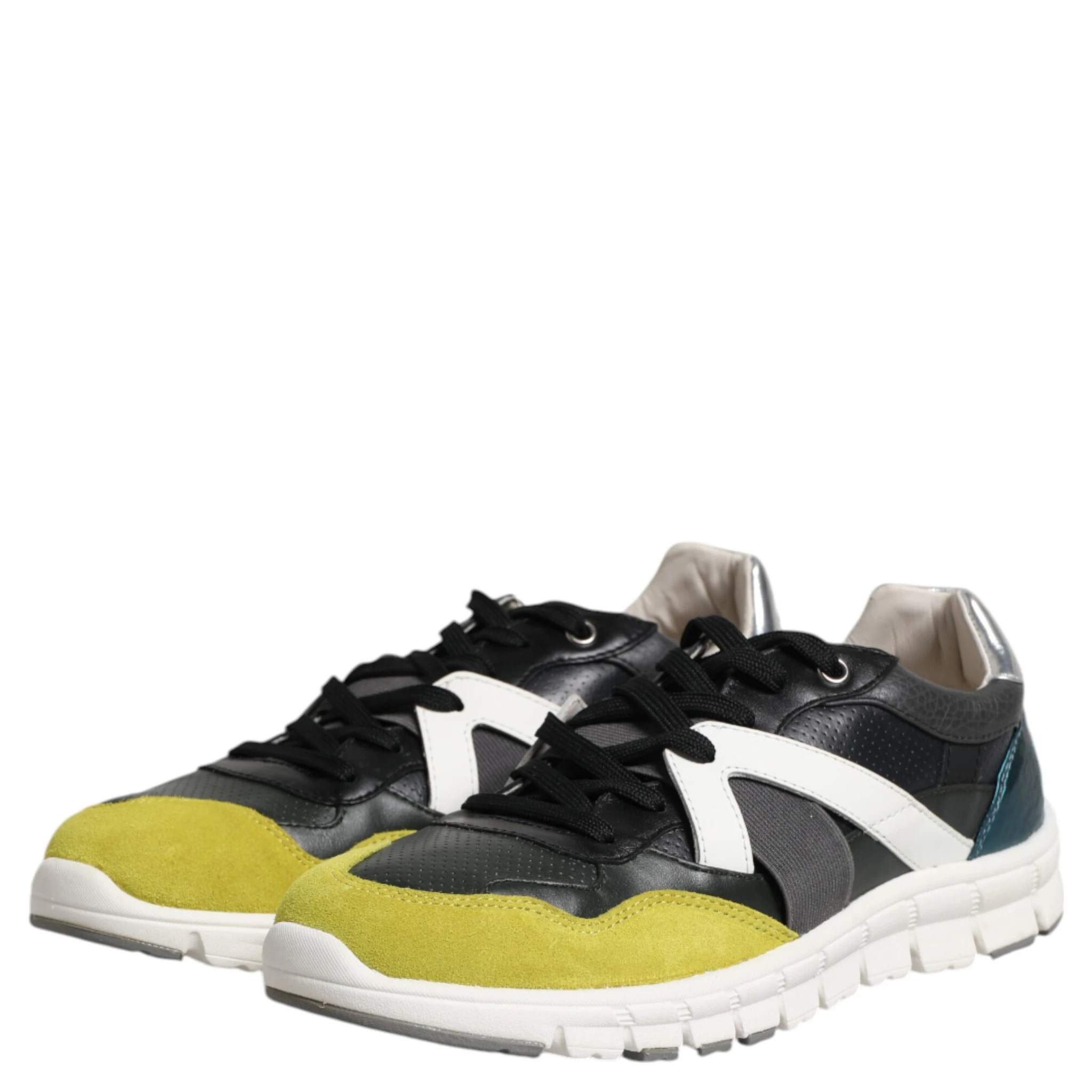 Multicolor Lace Up Low Top Men Sneakers Shoes