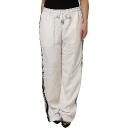 White Jogger Sweatpants Pants