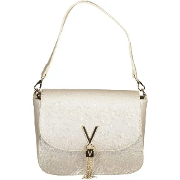 Gray Polyethylene Handbag