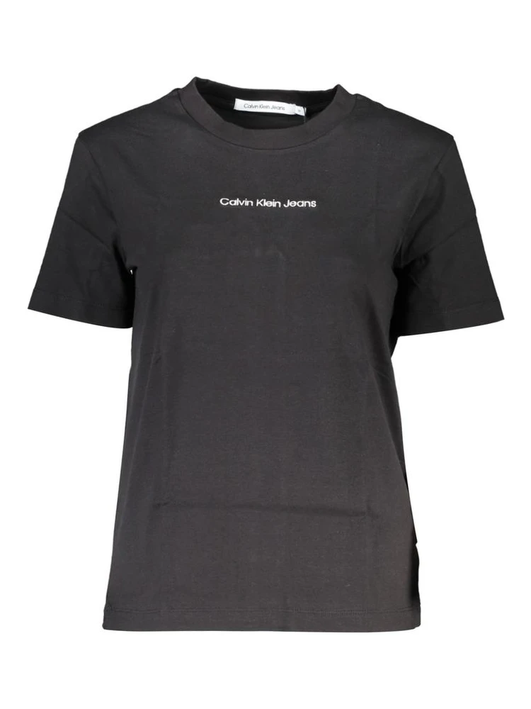 Black Cotton T-Shirt