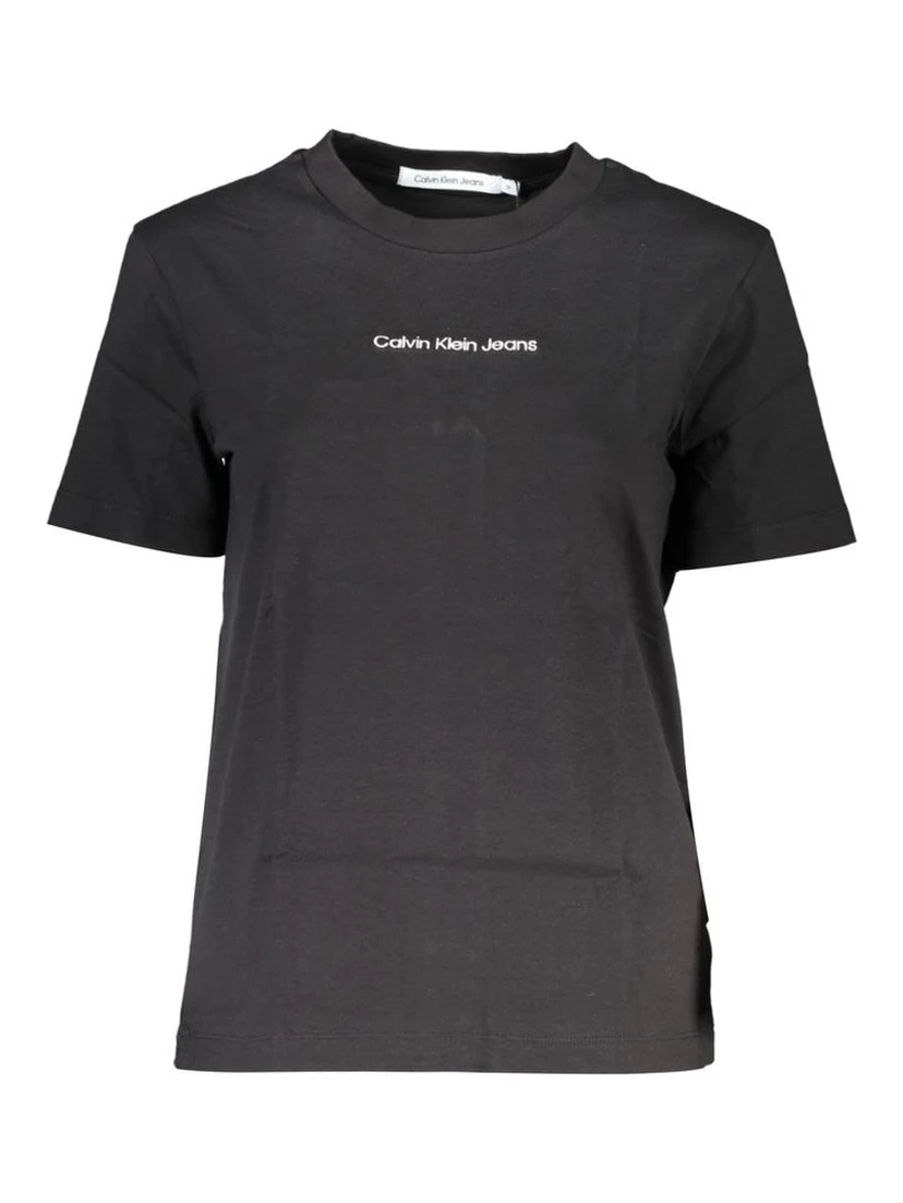 Black Cotton T-Shirt