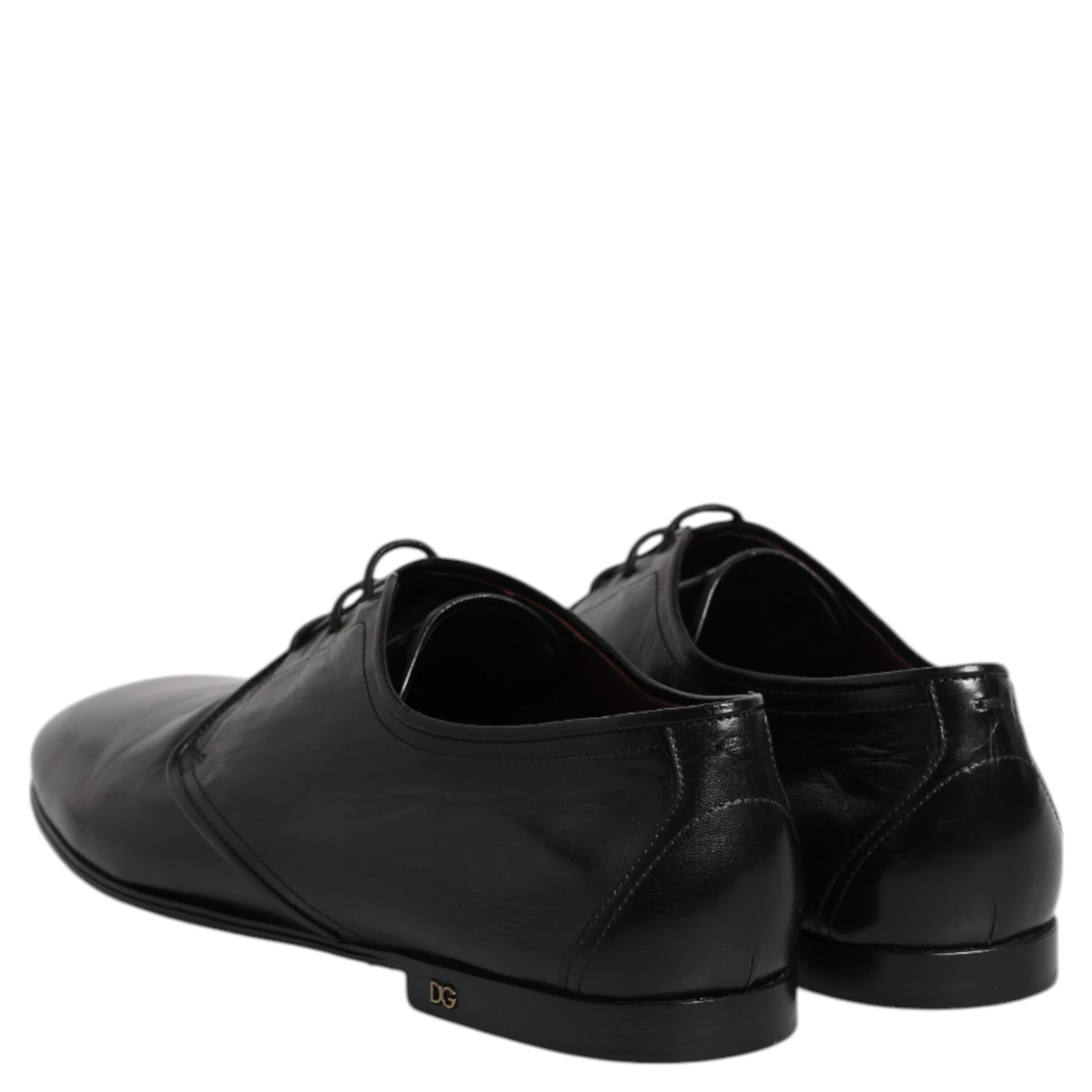 Black Leather Lace Up Derby Dress Formal Shoes