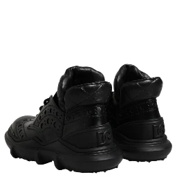 Black Leather Casual Mens Ankle Boots Shoes