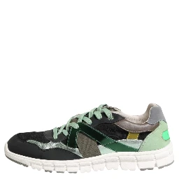 Multicolor Lace Up Low Top Sneakers Shoes
