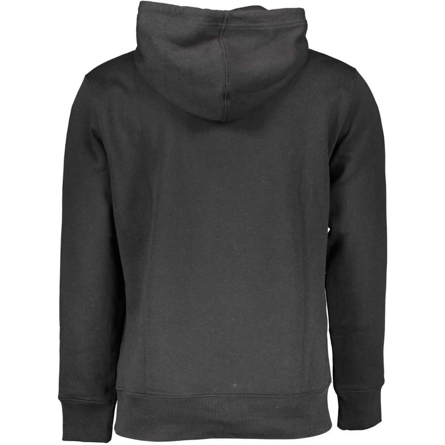 Black Cotton Men Sweater