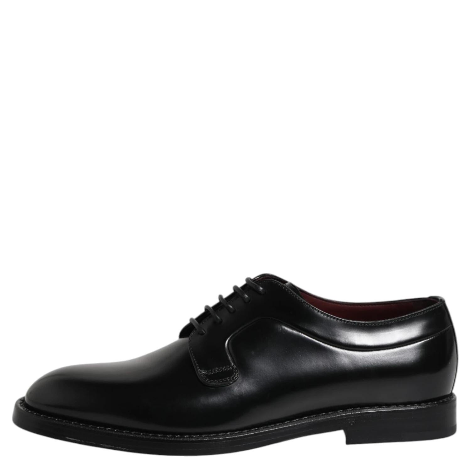 Black Leather Lace Up Derby Dress Formal Shoes