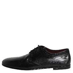 Black Leather Lace Up Derby Dress Formal Shoes