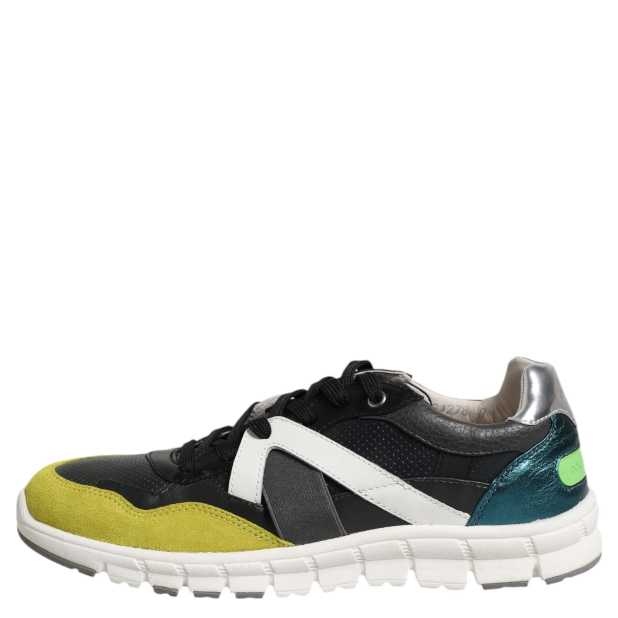Multicolor Lace Up Low Top Men Sneakers Shoes