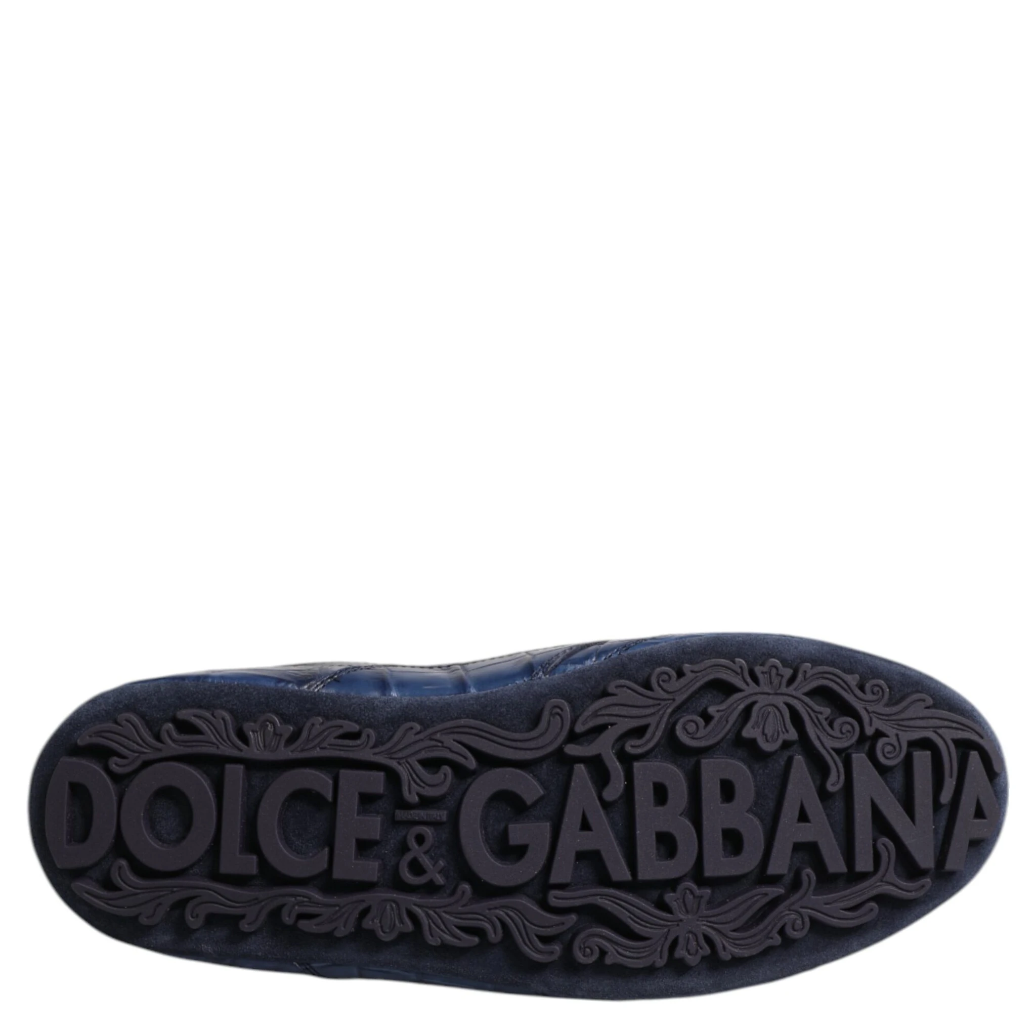 Dark Blue Leather Low Top Men Sneakers Shoes