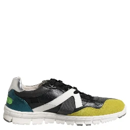 Multicolor Lace Up Low Top Men Sneakers Shoes