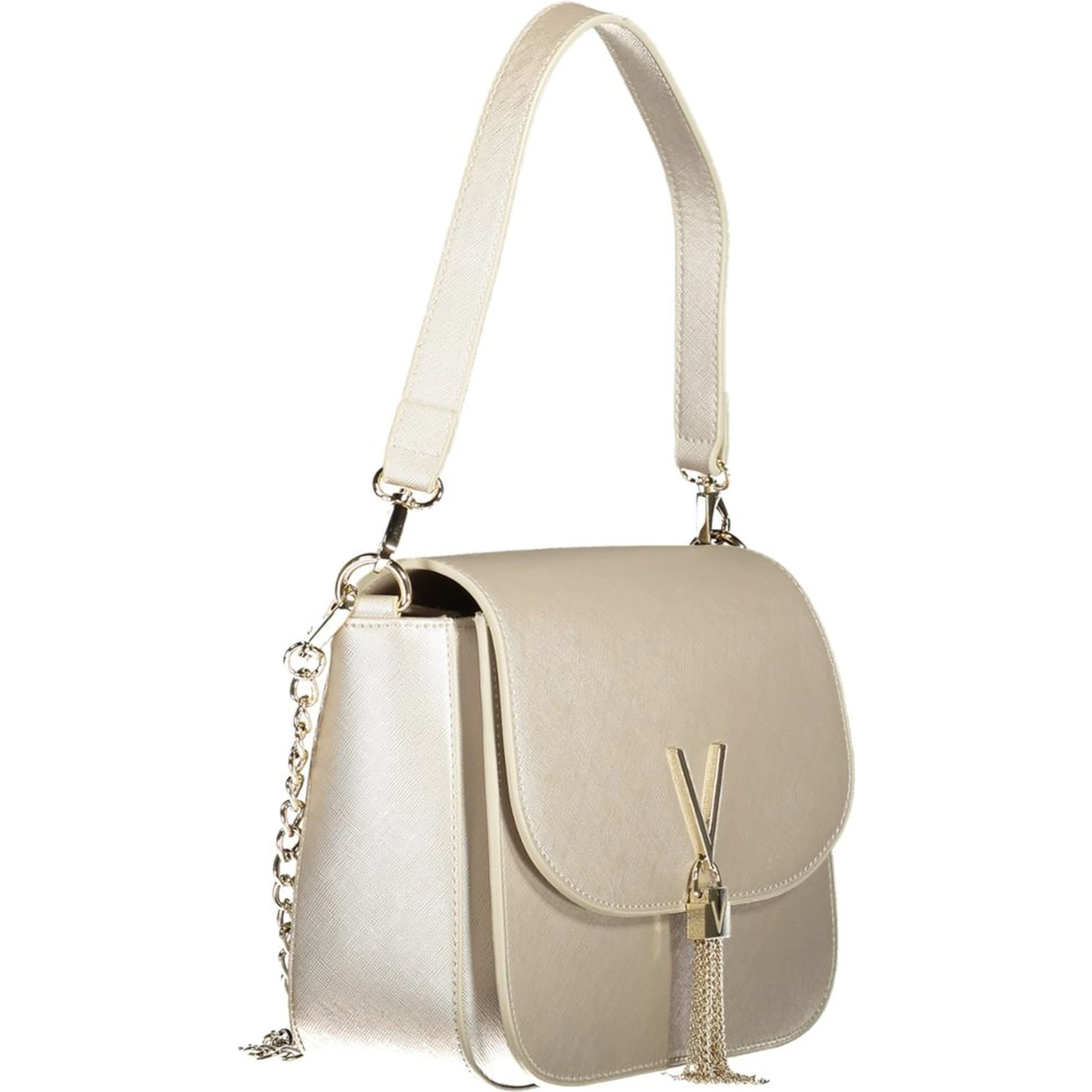 Gray Polyethylene Handbag