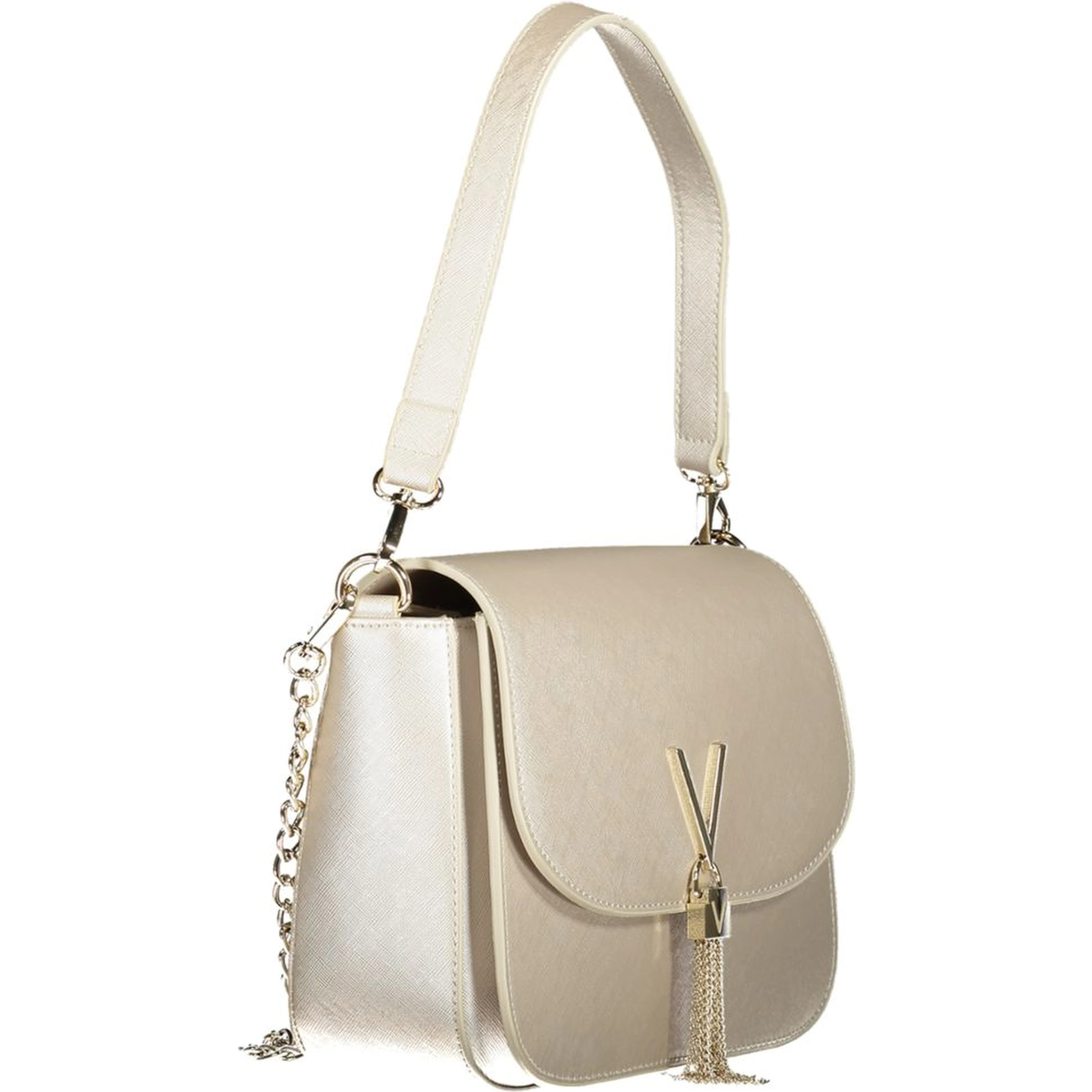 Gray Polyethylene Handbag