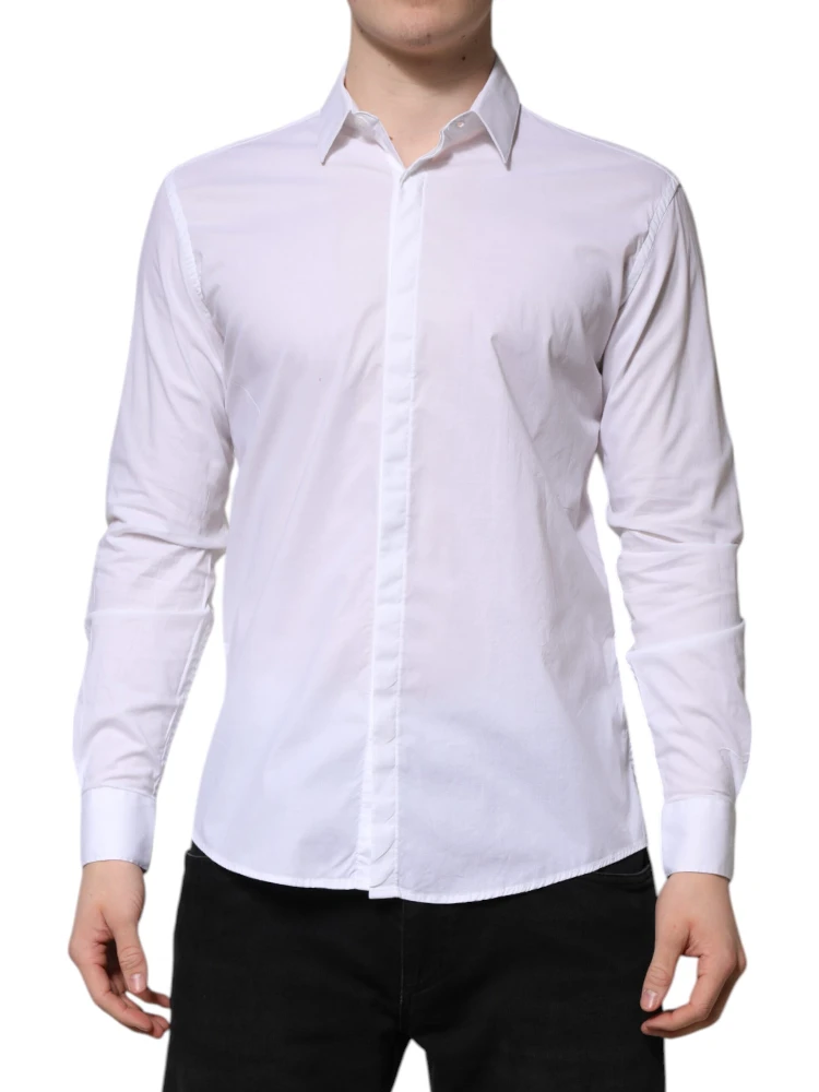 White Long Sleeves Dress Shirt