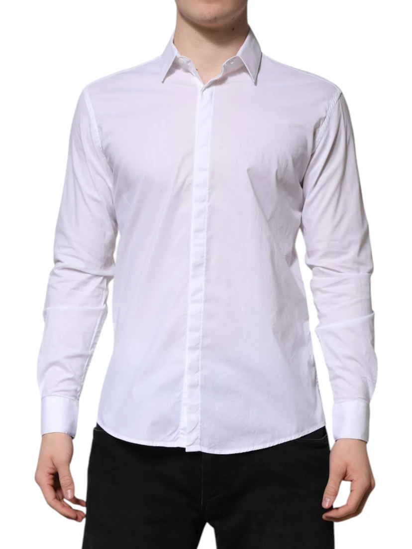 White Long Sleeves Dress Shirt