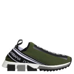 Green Black Slip On Sorrento Sneakers Shoes