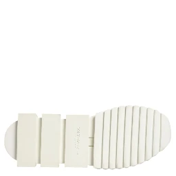 White Mesh Sorrento Trekking Sneakers Shoes