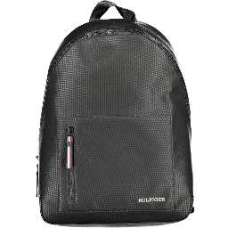 Black Polyester Backpack
