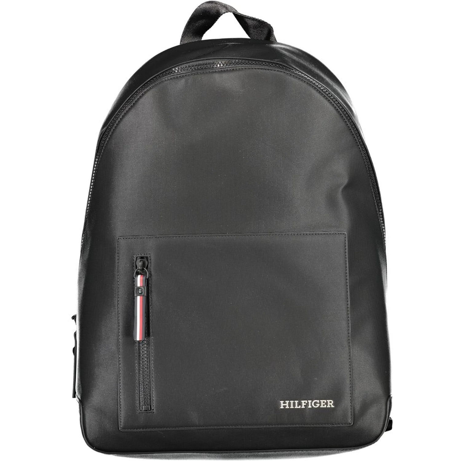Black Polyester Backpack