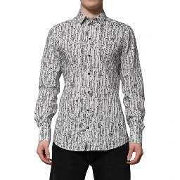 White Floral Print Casual Long Sleeves Shirt