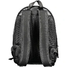 Black Polyester Backpack
