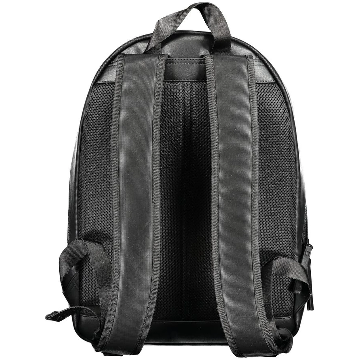 Black Polyester Backpack