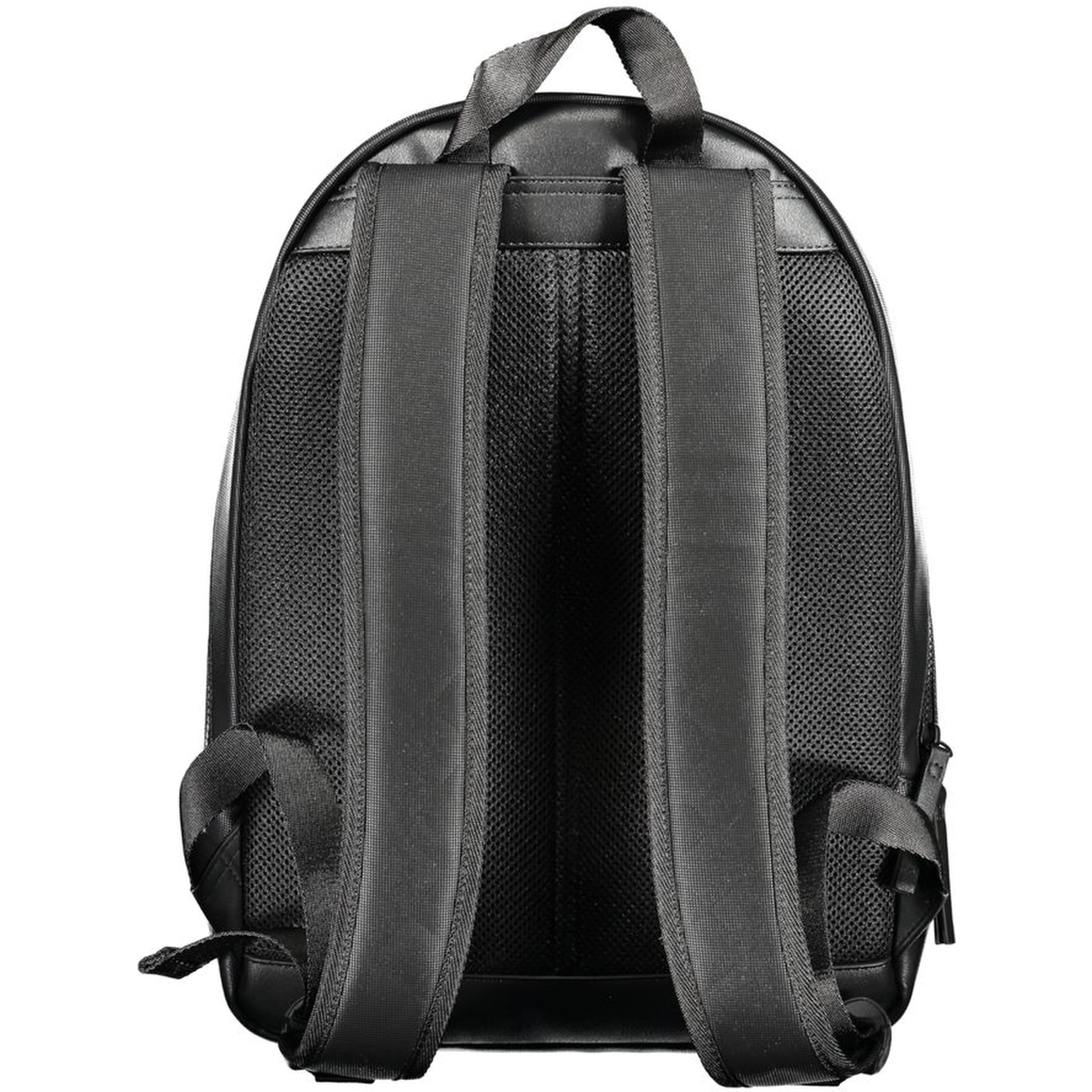 Black Polyester Backpack