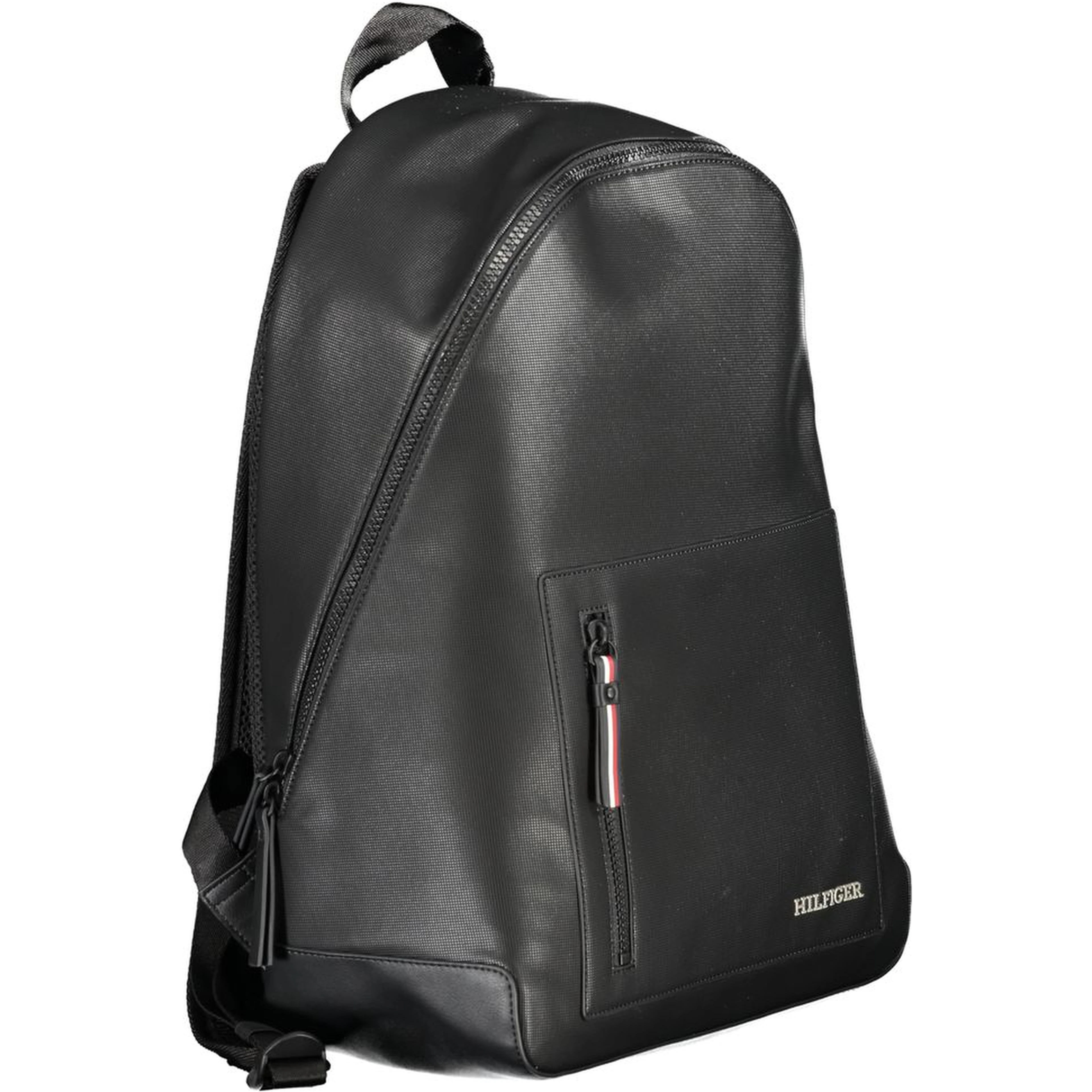 Black Polyester Backpack