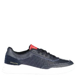 Blue Polyester Sneaker