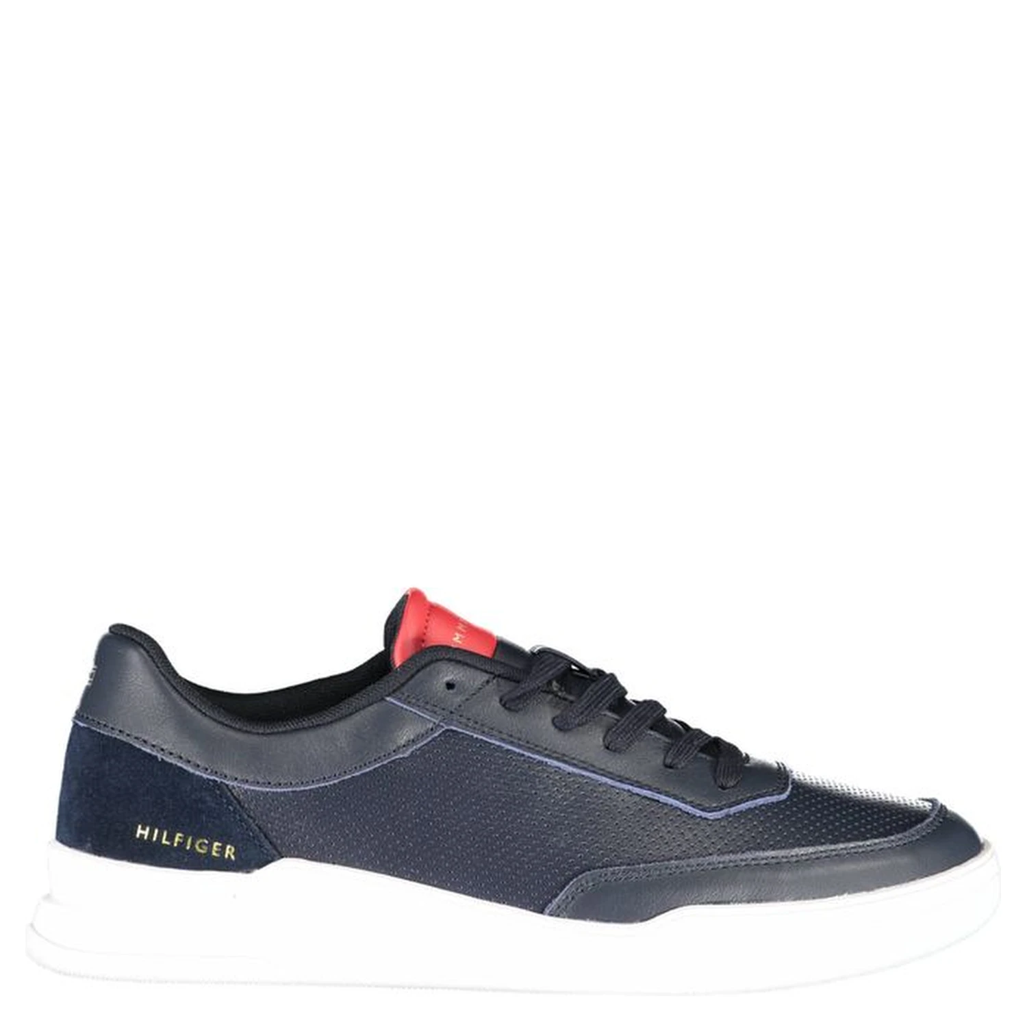 Blue Polyester Sneaker