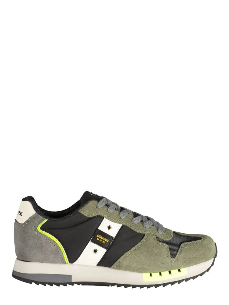 Green Polyester Sneaker