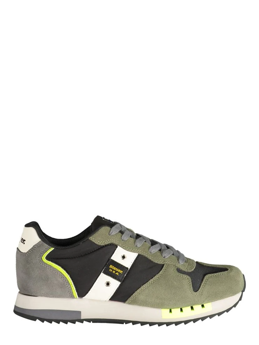 Green Polyester Sneaker