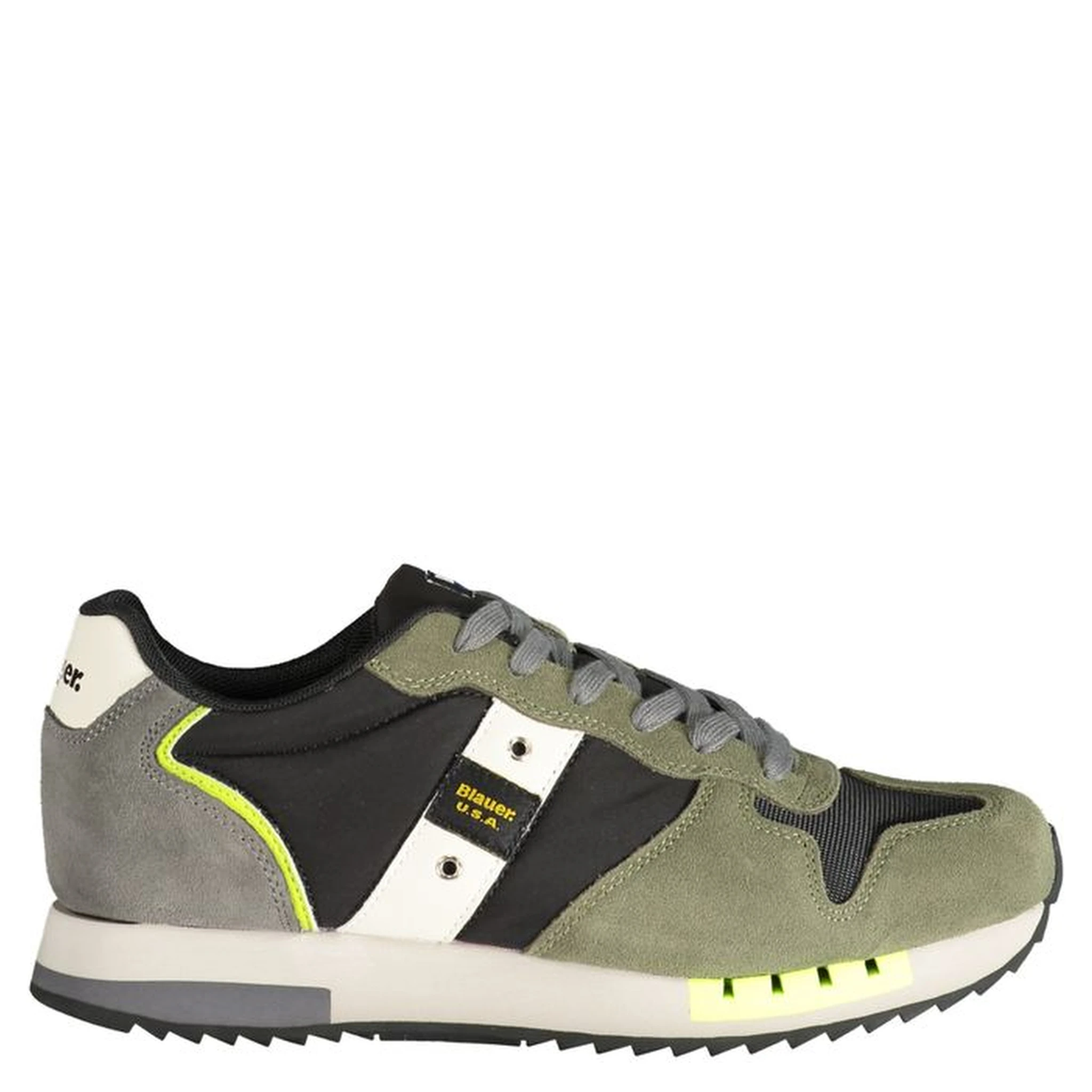 Green Polyester Sneaker