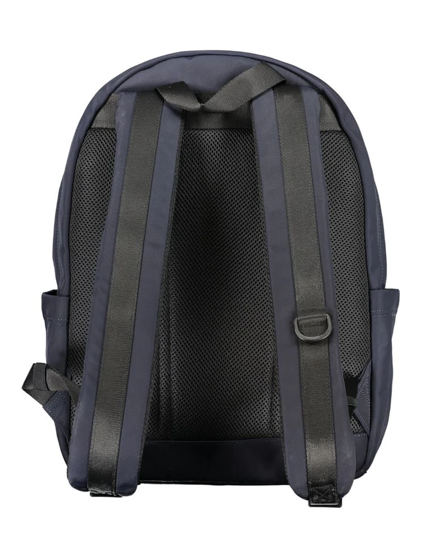 Blue Polyester Backpack