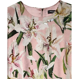 Pink Lily Viscose Sheath Stretch Midi Dress